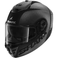Shark Spartan RS Carbon Skin, integraalhelm ,Mat Zwart/Donkergrijs ,M