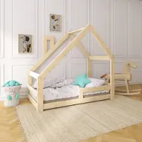 Need Sleep NeedSleep Domeelbed met bescherming en schoorsteen, 90x200 cm - asymmetrisch