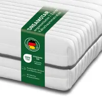 Dreamstar XXL 7-zone koudschuimmatras | 80 x 200 cm | 24 cm hoog | H4 | stevig | Zilver