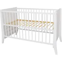 Need Sleep Babybed Cosmo, 140x60 cm, in hoogte verstelbaar - Bijbedje, wit