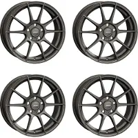Autec 4 Wizard velgen, 7x16 inch, 5x114,3, kleur: GUN, geschikt voor Kia cee'd, Soul, Optima, Carens, Niro, XCeed, Magentis, Venga. Alufelgen, 5x114,3, kleur: GUN, voor Kia cee'd, Soul