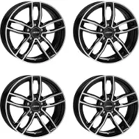 Autec 4 Mercador velgen, 8x18 inch, 5x112 steekmaat, geschikt voor Mercedes-Benz A, C, GLA, E, B, A AMG, CLE, C AMG, CLA, GLB, CLA AMG, SLC, SLK, GLA AMG, aluminium velgen, 5x112 steekmaat