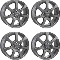 Autec 4 Zenit velgen, 5,5x14, 4x100, geschikt voor Chevrolet Spark, Kalos, Aveo. Alufelgen, 4x100, geschikt voor Chevrolet Spark, Kalos, Aveo