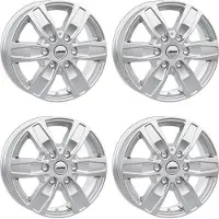 Autec 4 Quantro velgen, 7x17 inch, 6x120 steekmaat, kleur zilver, geschikt voor Ford Transit Custom Tourneo Custom. Alufelgen, 6x120 steekmaat, kleur zilver, voor Ford Transit Custom Tourneo Custom