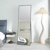 ProximaX , spiegel voor het hele lichaam, 165 x 60 cm. Vrijstaande, grote spiegel voor het hele lichaam, geschikt voor wandmontage, leunend of als vloerspiegel voor een kleedkamer