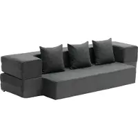 Vevor 3-in-1 opvouwbare slaapbank met 3 kussens en wasbare hoes