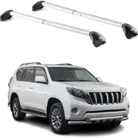Aurilis Bagagedrager voor Toyota Land Cruiser 200, modeljaren 2005-2021, 5-deurs, aluminium, met 2x ABE-certificaat
