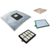 Kallefornia 10 stofzuigzakken + HEPA-filter + uitlaatfilter + motorfilter voor Philips FC 9099