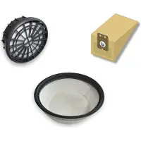 Kallefornia Set voor Nilfisk VP 300: 10 stofzuigzakken + HEPA-filter + stoffilter