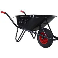 Fort BOUW-80 GO 4PLy Kruiwagen - 80L