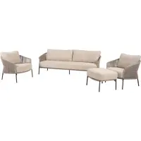 4 Seasons Outdoor Florence loungeset 4-delig terre