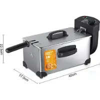 Happyment Oven - Grill rooster - Bakplaat - Airfryer - Voor Gezond en Slim Koken - 6L of 9L Capaciteit, 1500W/2400W, Smart Multifunctionele Convectie Oven - EU Plug, Olievrij