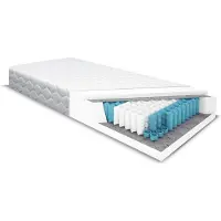 MargaretHadas24 Matras Comfort Plus, 90 x 200 cm, pocketvering, hoogte ca. 18 cm, hardheid H2 (basis jersey)
