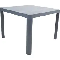 In And OutdoorMatch Tafel - 100x100x74 cm - Aluminium - Keramische platen