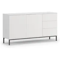 AX Living Kommode met lades, model Queba QT01 – 150 cm breed, modern wit