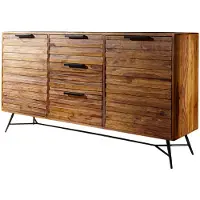 Wohnling Dressoir NISHAN sheeshamhout 160 cm