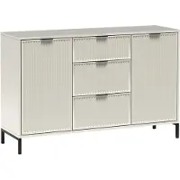 AX Living Kleiderkast Berlinette 2 – Kasjmier Beige, 135 cm breed