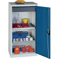 Stumpf & Kossendey Gereedschaps-/voorraadkast H1000xB500xD500mm 1 lade, 2 legplanken...