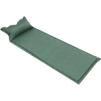 Easybuy Zelfopblaasbaar campingmatras, slaapmatras, isolatiematras, 192x66 cm (groen)