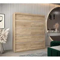 Minio Kledingkast 180 cm VERONA 1, Sonoma-kleur