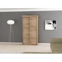 Minio Kledingkasten TOKYO, 120 cm, Sonoma-kleur