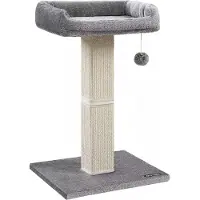 In And OutdoorMatch And OutdoorMatch Kraboom Eudora - 71 cm - Voor katten - Grijs - Zachte kattenmand en hangmat - Kraboom - Katten speelgoed - Geschikt voor kleine kittens