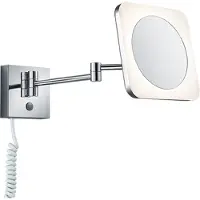 H4L Cosmetische spiegel met 3W LED-verlichting, make-upspiegel, wandspiegel, badkamerspiegel, spiegel voor de badkamer