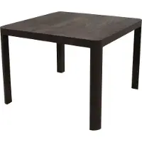 In And OutdoorMatch Tafel - 100x100x74 cm - Anthraciet - Aluminium frame
