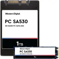 Western Digital PC SA530 - SSD - 1 TB - interne schijf - 2.5" (6.4 cm)