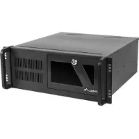 Lanberg SC01-4504-10B, Rack (4U), Zwart, 3 ventilatoren, voor harde schijven, harde schijven