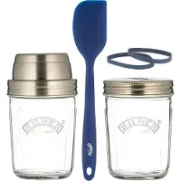 Kilner zuurdesem starter set 35 cl Transparant