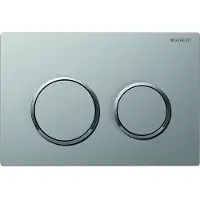 Geberit Kappa21 Bedieningsplaat 21x14 cm mat/glans/mat verchroomd