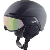 Alpina Skihelm Alto QV Black Matt (Cobalt Green)-51 - 55 cm