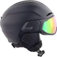 Alpina Skihelm Alto QV Black Matt (Cobalt Green)-55 - 59 cm