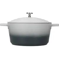 Masterclass Kookpan met deksel, aluminium, grijs, 4 liter (rond) (MCMCRD24GRY)