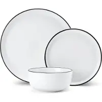 MIKASA Limestone Servies 12 Stukken