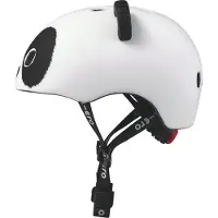 Micro mobility Panda 3D-helm voor buiten met magnetische sluiting en ingebouwd LED-licht, maat S