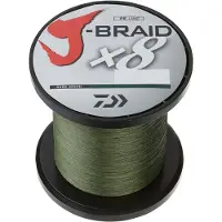Daiwa J-braid 8 Braided Line 1500 M Groen 0.280 mm