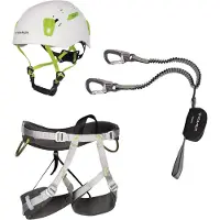 C.A.M.P. - Kit Ferrata Kinetic Rewind Energy Team - Klimset S, grijs