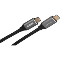 IBox IKUMTC31G2 - 1 m - USB C - USB C - USB 3.2 Gen 2 (3.1 Gen 2) - Black