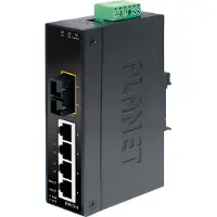 Planet ISW-511 netwerk-switch Unmanaged L2 Fast Ethernet (10/100) Zwart