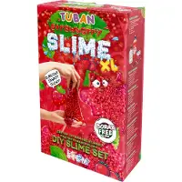 TUBAN - Kit – Diy Slime – Strawberry XL