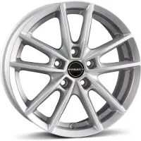 BORBET velg, 6.0x15 inch, ET43, 5x100, zilverkleurig, voor Skoda Fabia. Alufelgen