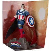 Mcfarlane Toys Toys Marvel Collection PVC Statue 1/10 Captain America (All-New Captain America #1) 17 cm Beeld