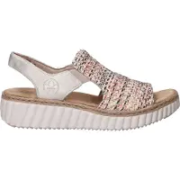 Rieker Sandaal 'Sandalen Plat' beige