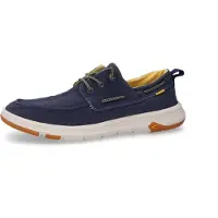 Camel active Mocassins met vetersluiting - Maat menswear-41 - Blauw
