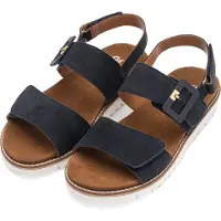 Ara Sandalen met riem navy