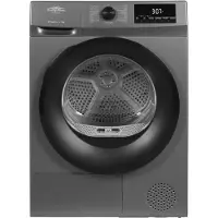 Everglades EVHP7056DG - Warmtepompdroger - Titanium Gray - D-Klasse 109kWh - 7KG - 15 Programma's - Einduitstel - 5 Jaar Garantie