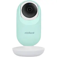 Miniland Digital Camera 5´´ Hd Baby Monitor Zilver One Size / EU Plug 220V Kinderen