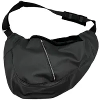 BABOO Leren Hondendraagzak - Puppy Draagzak - Honden Draagzak - Luxe Hondentas - Ergonomische Draagzak Hond - Handgemaakt - Zwart - Maat S = tot 5 kg